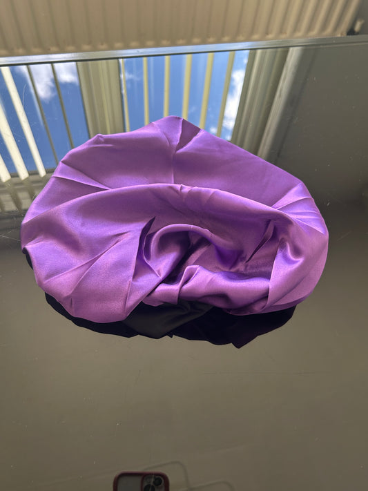 Satin hair bonnet