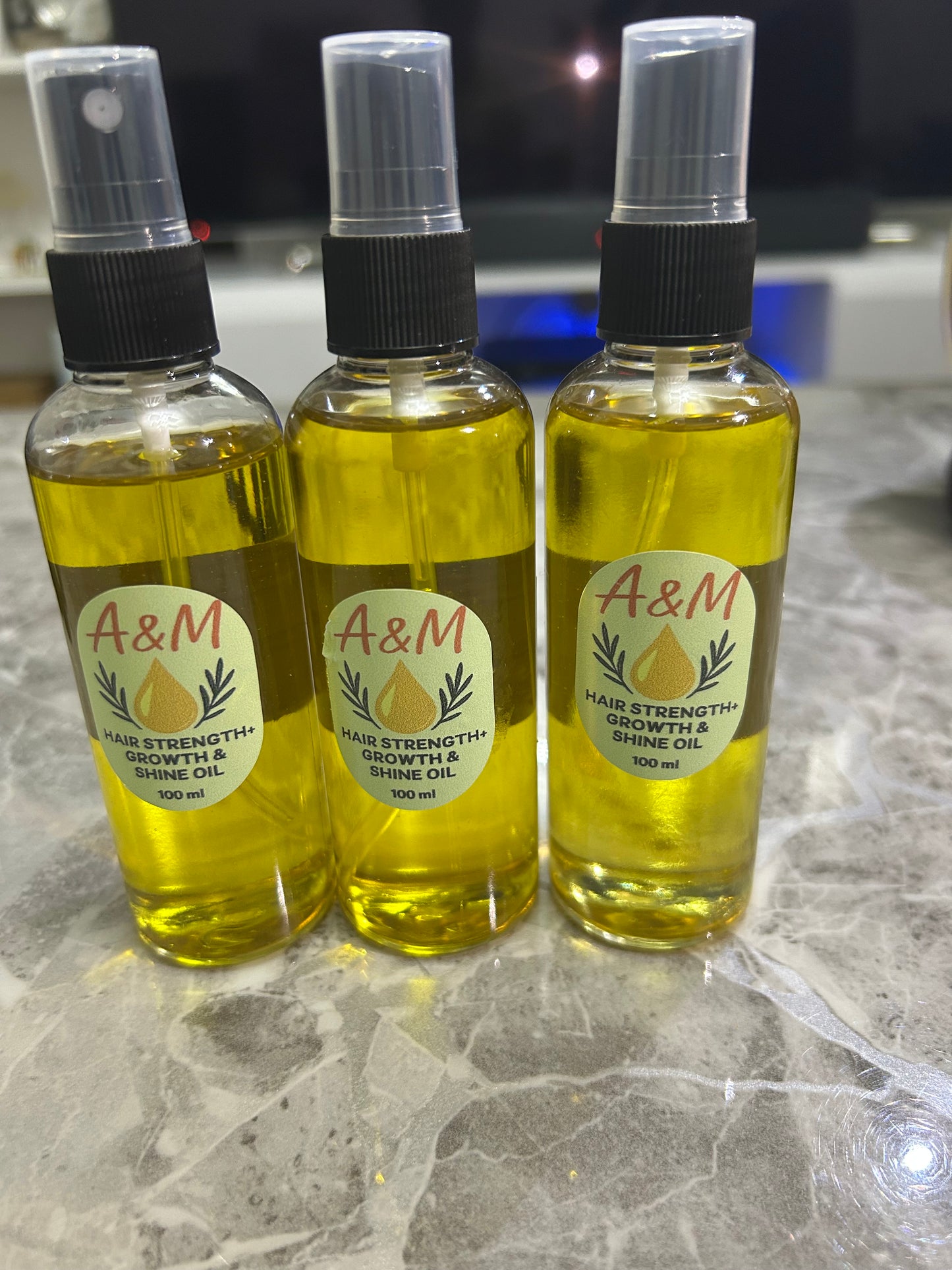 Hair growth oil
